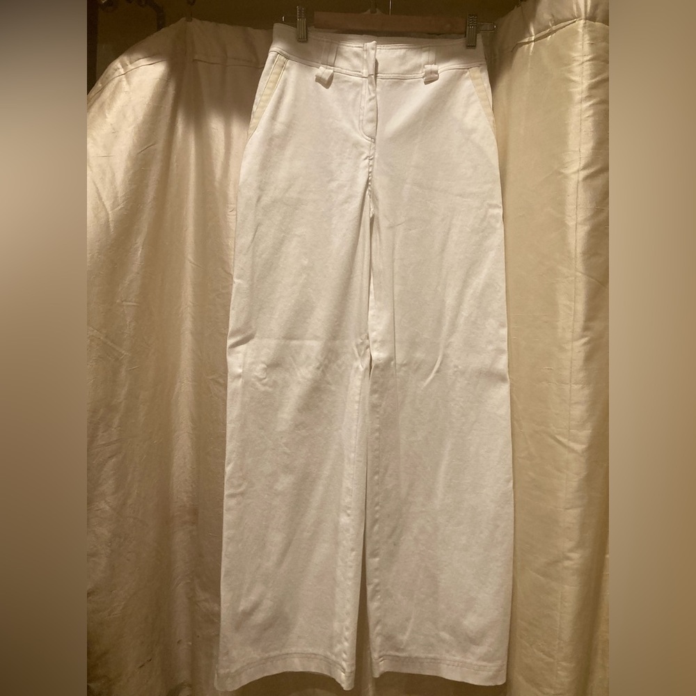 Neesh by DAR Anthropologie Cotton Blend Pants White XS